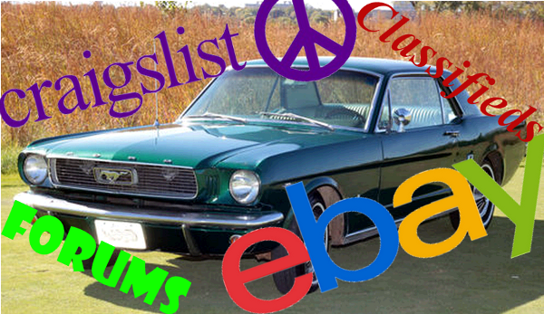 1966 Mustang as seen on eBay