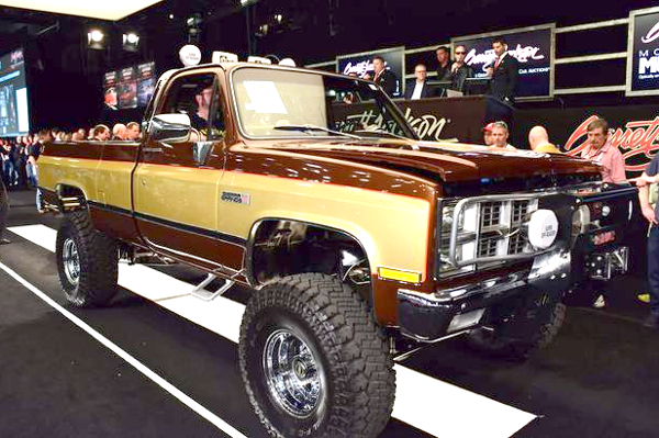 This 1984 Chevy K10 Square Body 'Fall Guy' Replica Just Sold For