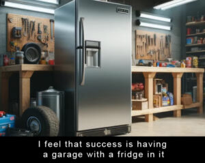 KF Show studio fridge photo